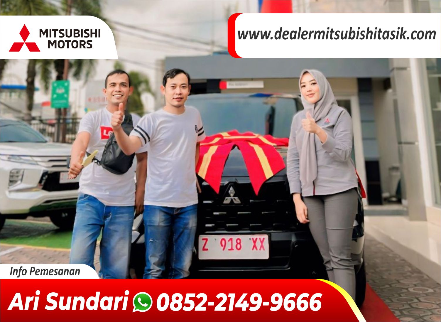 Testimoni Pelanggan: Pengalaman Positif Bersama Ari Sundari, Sales Mitsubishi Tasik Testimoni Pelanggan: Pengalaman Positif Bersama Ari Sundari, Sales Mitsubishi Tasik